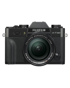 FUJIFILM X-T30II Mirrorless Digital Camera with 18-55mm Lens-Black