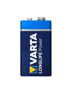  Varta Battery Longlife Power 9v 1PC Alkaline - 04922121411