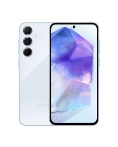 Samsung Galaxy A55 5G, 256GB, Awesome Ice Blue
front view