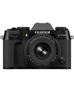 Fujifilm X-T50 Mirrorless Camera with XF 16-50mm f/2.8-4.8 Lens Black