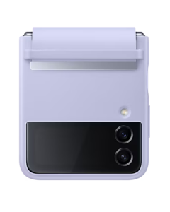 Samsung Accy Galaxy Z Flip4 Flap Leather Cover Purple, VF721LLEGWW