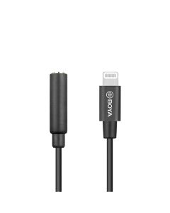 BOYA BY-K3 3.5mm TRRS Female to Lightning Adapter Cable