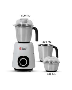 Russell Hobbs 750W Mixer Grinder Supreme with 3 Piece Stainless Steel Jars - MG42505