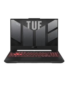 Asus TUF GAMING A15 Gaming Laptop, 15.6" FHD 144Hz Display, AMD R7-7735HS 3.20 GHz, 8GB DDR5 RAM, 512GB SSD, 6GB RTX 4050, Backlit ENG-ARAB KB, Win 11, Gray | FA507NU-LP030W