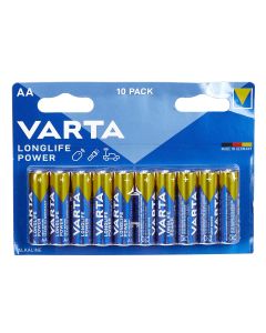 Long Life Power 10 AA Value Pack Plastic Free-4906121481