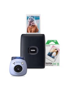 Fujifilm Instax Pal + Mini Link 2 Bundle Pack - Blue