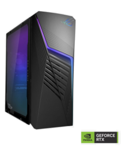 Asus Tower (2024) Desktop PC – G13CHR-51440F047W 14th Gen / Intel Core i5-14400F / 1TB SSD / 16GB RAM / 8GB NVIDIA GeForce RTX 3050 Graphics / Windows 11 Home / Extreme Dark Grey / Middle East Version 